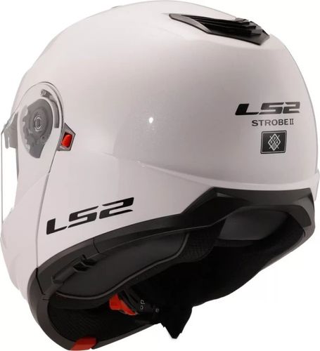 קסדה נפתחת אל אס 2 סטרוב לבן מבריק – LS2 FF908 STROBE II GLOSS WHITE
