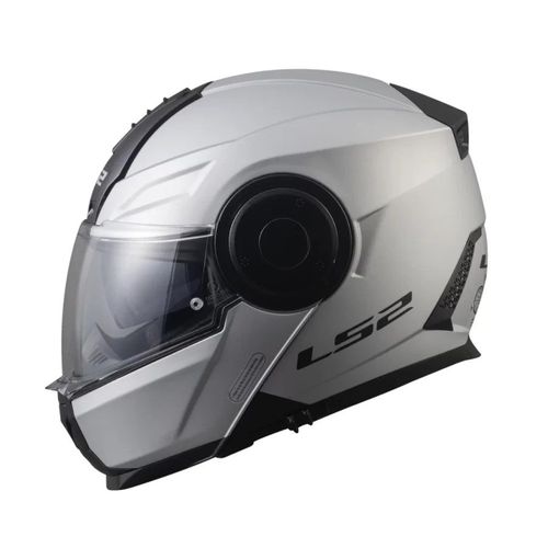 קסדה נפתחת אל אס 2 אפור מט – LS2 FF902 SCOPE MATT SILVER