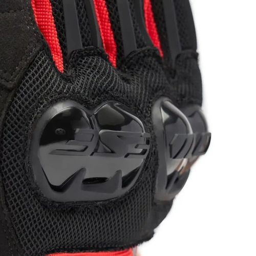 כפפות רכיבה קיץ דיינז שחור/ אדום – DAINESE MIG 3 AIR TEX