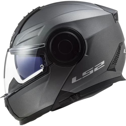 קסדה נפתחת אל אס 2 סקופ טיטניום מט – LS2 FF902 SCOPE SOLID MATT TITANIUM