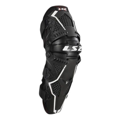 מגני ברכיים אל אס 2 שחור – LS2 FORTRESS KNEE PROTECTOR BLACK