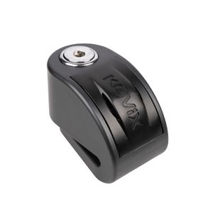מנעול דיסק עם אזעקה קוביקס 6 מ"מ שחור – KOVIX ALARM DISC LOCK 6MM BLACK
