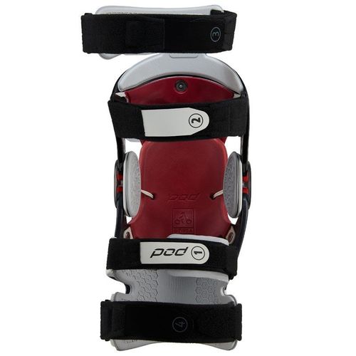 מגני ברכיים (ברייס) פוד קרבון/ לבן – POD K8 3.0 KNEE BRACE CARBON/ WHITE