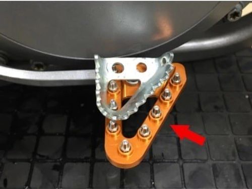 סופית בלם ארוכה 3 חורים כחול – HUSQVARNA TE/ FE / TC / FC 16-22