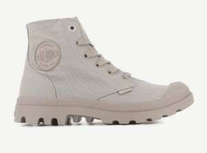 נעלי פלדיום מבד בצבע חאקי בהיר | 36-47 | PLLADIUM MONO CHROME 73089-272 VINTAGE KHAKI