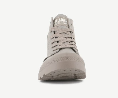 נעלי פלדיום מבד בצבע חאקי בהיר | 36-47 | PLLADIUM MONO CHROME 73089-272  VINTAGE KHAKI