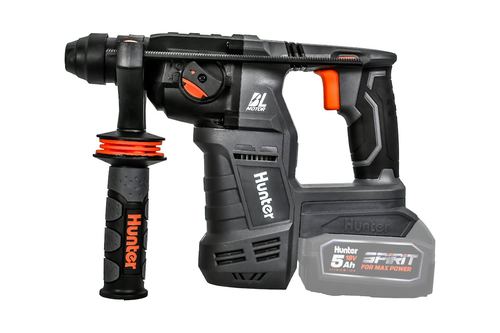  סט פטישון נטען 18V 2.5J  BRUSHLESS + מברגת אימפקט 18 280 NM כולל 2 סוללות 4 אמפר ומטען 102705-024 HUNTER 