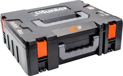  סט פטישון נטען 18V 2.5J  BRUSHLESS + מברגת אימפקט 18 280 NM כולל 2 סוללות 4 אמפר ומטען 102705-024 HUNTER 