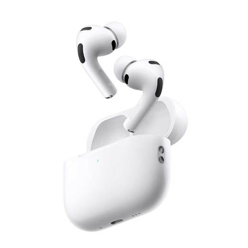 אוזניות אלחוטיות Apple AirPods Pro 3 - יבואן רשמי - כולל מארז עם טעינה אלחוטית MagSafe וחיבור USB-C