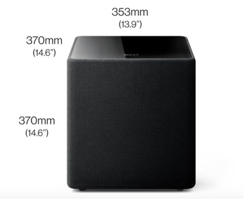 רמקול סאב וופר מבית Kef דגם Kube 10 MIE