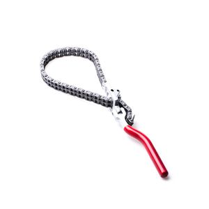 מפתח פילטר 60-160 מ"מ שרשרת כפולה מקצועי ידית פלקס