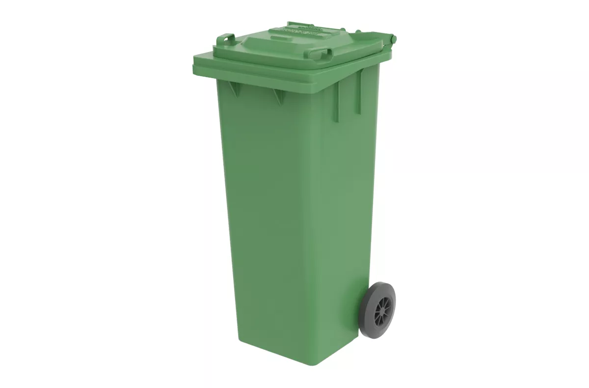 פח דולב 140 ליטר ירוק 
