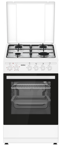 תנור אפייה משולב כיריים PROVIEW PFSO50-WH 