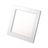 פאנל לד שקוע לבן אינטגרלי 12W 150X150 אור חם NISKO