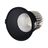 שקוע תקרה שחור RUBY 7W 75mm 38° IP44 אור חם NISKO