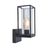 צמוד קיר שחור FLAIR LUTEC E27 MAX 40W IP44