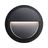 צמוד קיר שחור LOTUS-R 2W IP65 3CCT NISKO