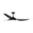 מאוורר תקרה שחור עם תאורת לד "TAKEKO 54 LUCCI AIR