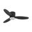 מאוורר תקרה חכם שחור ROME 42'' SMART NISKO