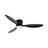 מאוורר תקרה חכם שחור ROME 52'' SMART NISKO