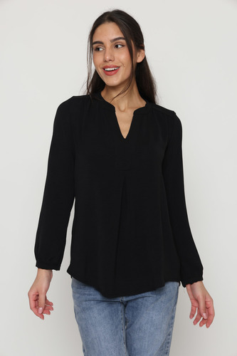 חולצת קיילי חורף שחורה
