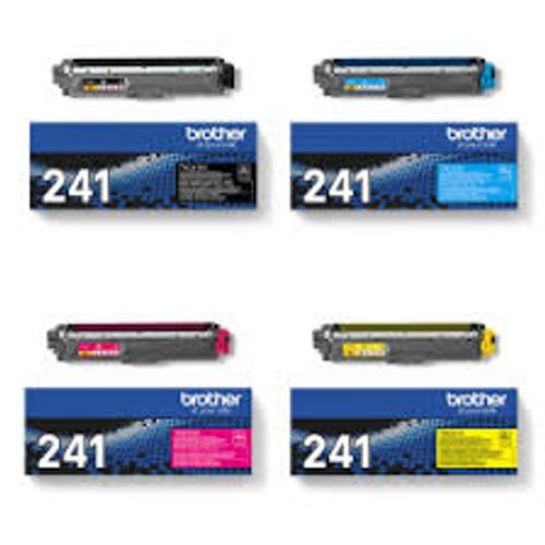 סט טונרים מקוריים Brother TN241BK/C/M/Y שלם