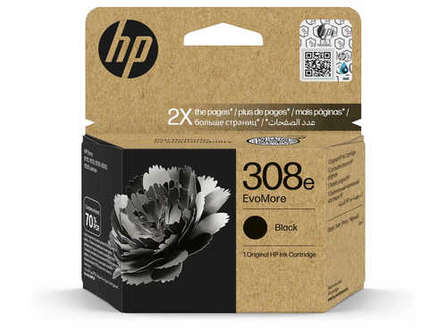 ראש דיו מקורי ‏שחור HP 308E 