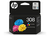 ראש דיו מקורי צבעוני HP 308 