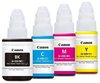 סט 4 מכלי דיו מקוריים CANON GI490 BK/C/M/Y