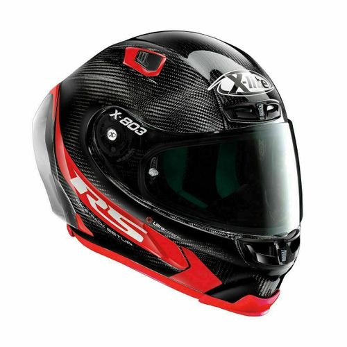 קסדה מלאה לאופנוע X803 RS HOT LAP מבית X-LITE-  שחור אדום