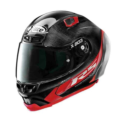 קסדה מלאה לאופנוע X803 RS HOT LAP מבית X-LITE-  שחור אדום