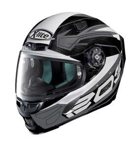 קסדה מלאה לאופנוע X-803 TESTER מבית X-LITE- שחור לבן