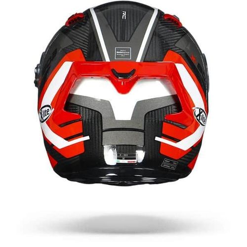 קסדה מלאה לאופנוע X-803 MASTERY מבית X-LITE-שחור אדום לבן
