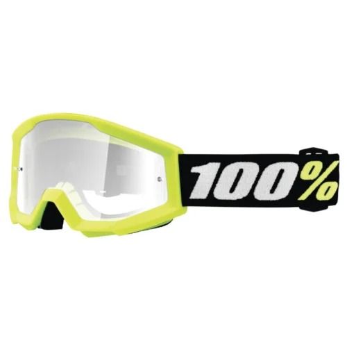 משקפי אבק 100% ילדים מיני STRATA 2 צהוב עדשה שקוף