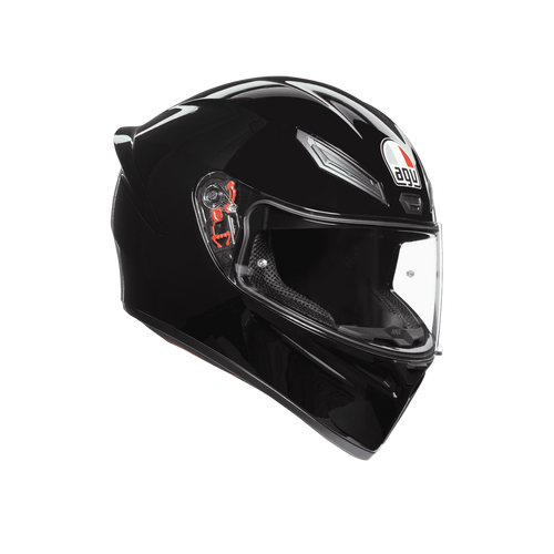 קסדת AGV דגם K1-S צבע שחור מבריק