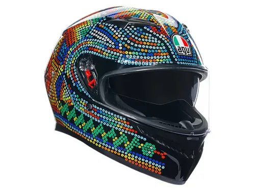 קסדה מלאה AGV K-3 צבע-ROSSI WINTER TEST