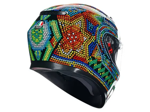קסדה מלאה AGV K-3 צבע-ROSSI WINTER TEST