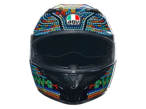 קסדה מלאה AGV K-3 צבע-ROSSI WINTER TEST