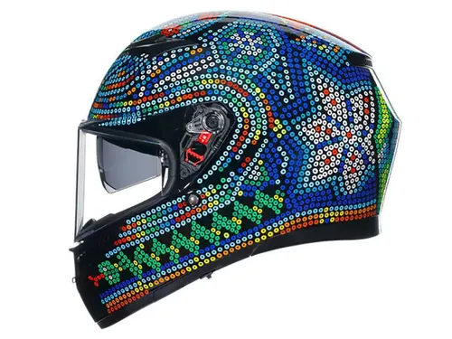 קסדה מלאה AGV K-3 צבע-ROSSI WINTER TEST