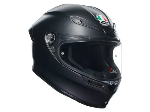 קסדה מלאה AGV דגם K-6 S שחור מטאלי