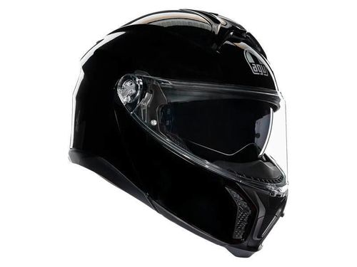 קסדה נפתחת AGV דגם TOURMODULAR שחור מבריק