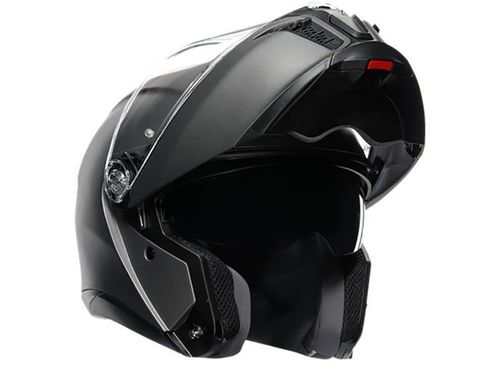 קסדה נפתחת AGV דגם TOURMODULAR אפור מט