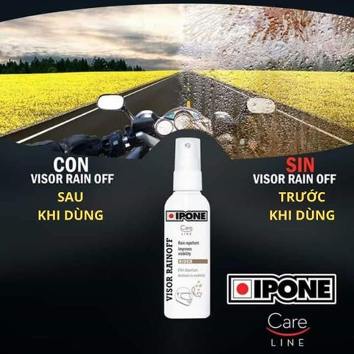 תרסיס הגנה מפני הגשם למשקף הקסדה-IPONE VISOR RAINOFF