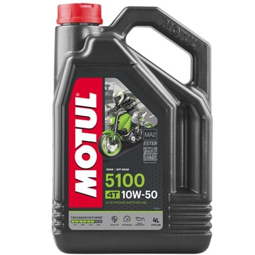 שמן מנוע  חצי סינטטי Motul 4T 5100 10W50 4L