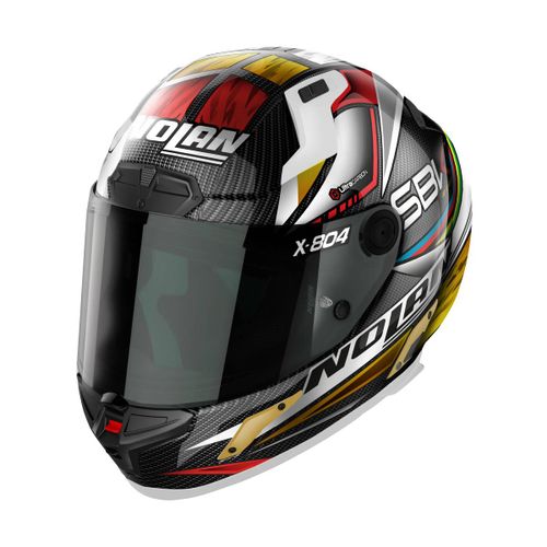 קסדה מלאה לאופנוע X-804 RS SBK CARBON מבית NOLAN