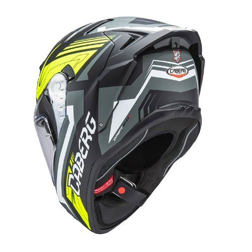 CABERG DRIFT EVO II קסדה סגורה – שחור אפור צהוב
