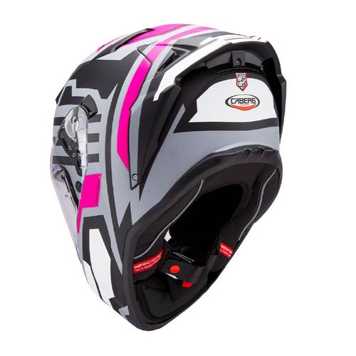 CABERG DRIFT EVO II קסדה סגורה – מאט שחור פוקסיה