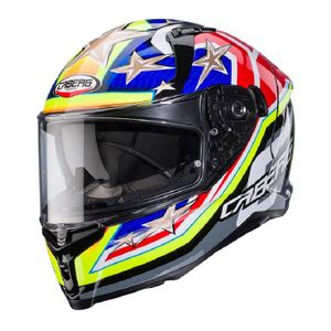 CABERG Avalon X Track Black Yellow – קסדה סגורה