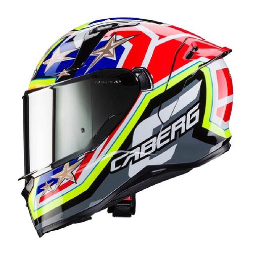 CABERG Avalon X Track Black Yellow – קסדה סגורה