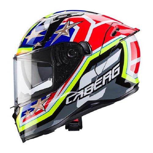CABERG Avalon X Track Black Yellow – קסדה סגורה